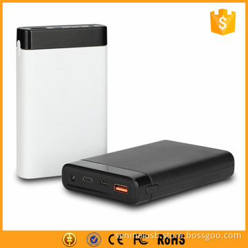 Two-way fast charging QC 2.0 10000mah power bank with type c terminal